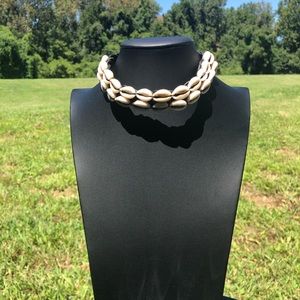 Cowrie Shell Choker